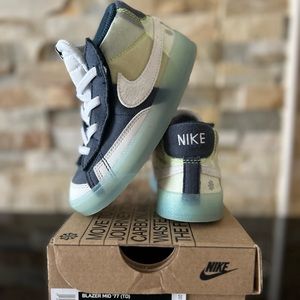 Nike Blazer ‘77 (TD) Armory Navy/White-Summit White. Size 9C